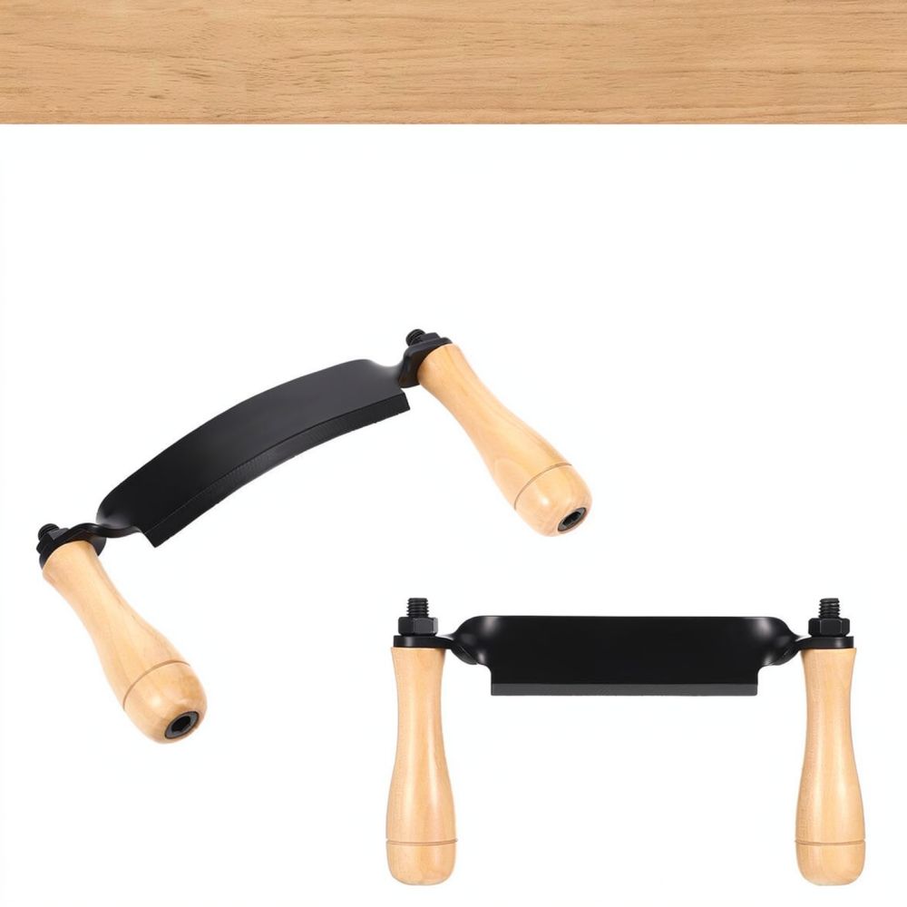 三日月型の木工用ドローナイフ。木の皮を剥くための手動工具。木 - Drawknife Blade のレビューと価格
