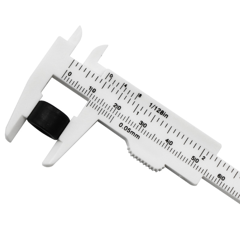 新しいミニプラスチックノギス、0-80mm測定ジュエリー測定 - Woodworking Workshop のレビューと価格