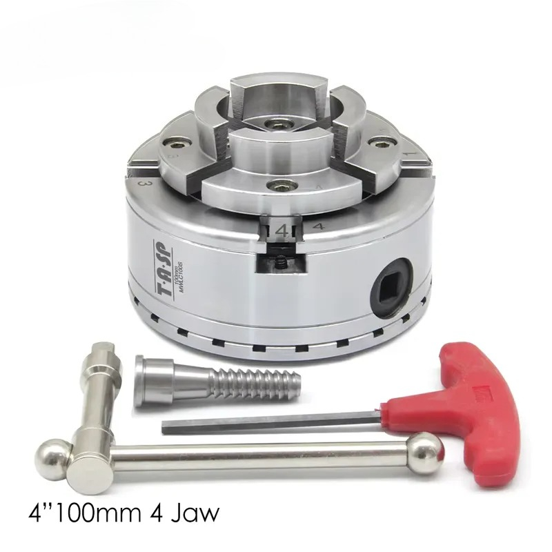TASP 4インチ木工旋盤用スクロールチャック 100mm  - Woodworking Workshop のレビューと価格