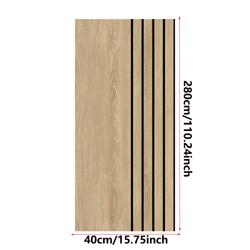 厚みのある3D立体格子模様の木目調壁パネル。自己粘着式で、リ - Woodworking Wallpaper のレビューと価格